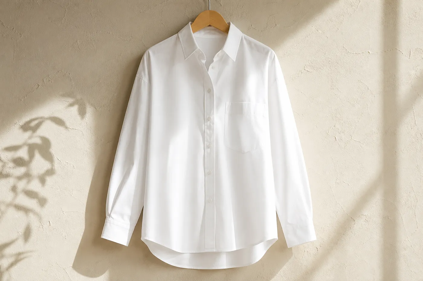 Oversized Poplin Shirt Signature