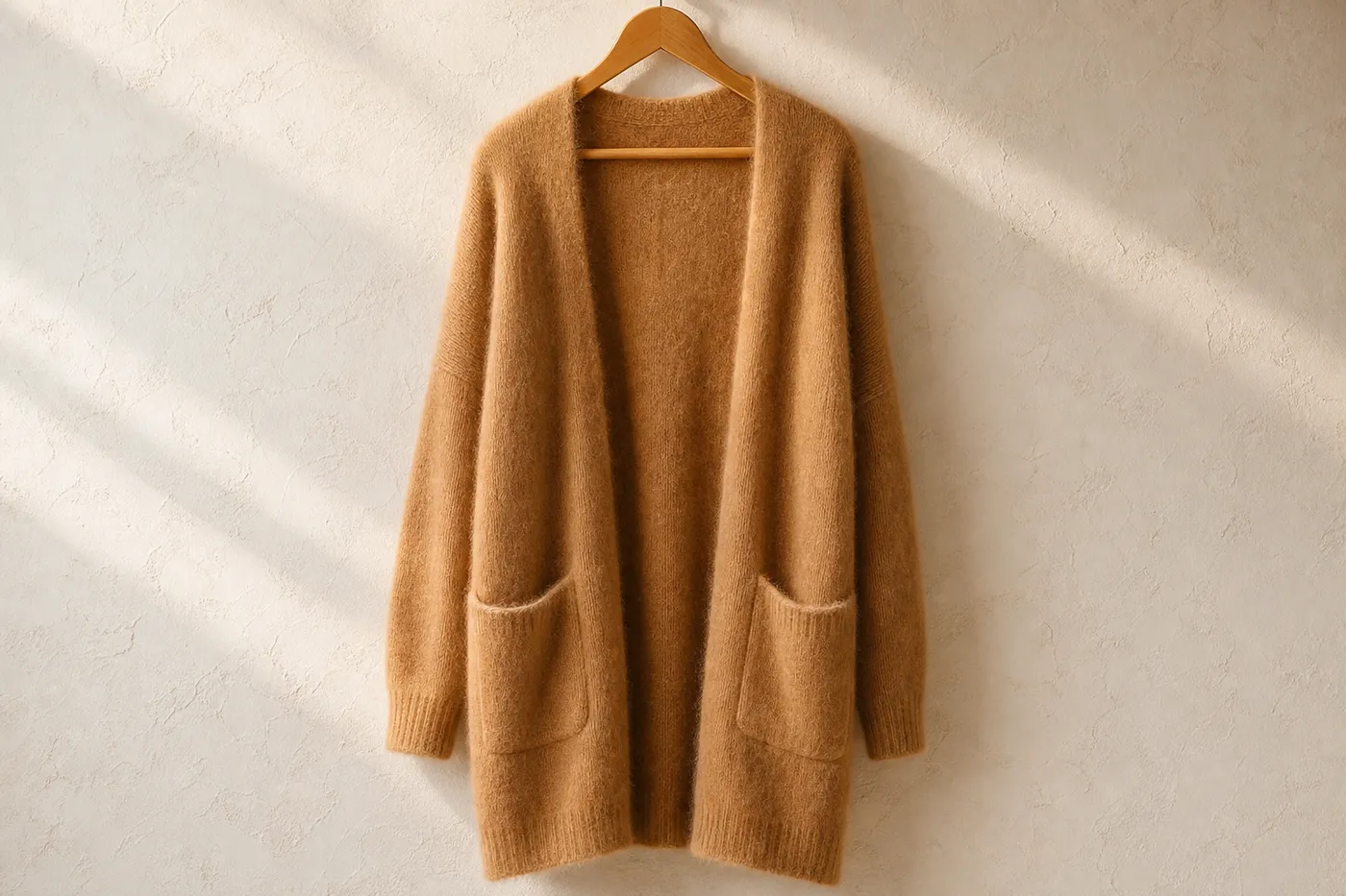 Long Mohair Cardigan