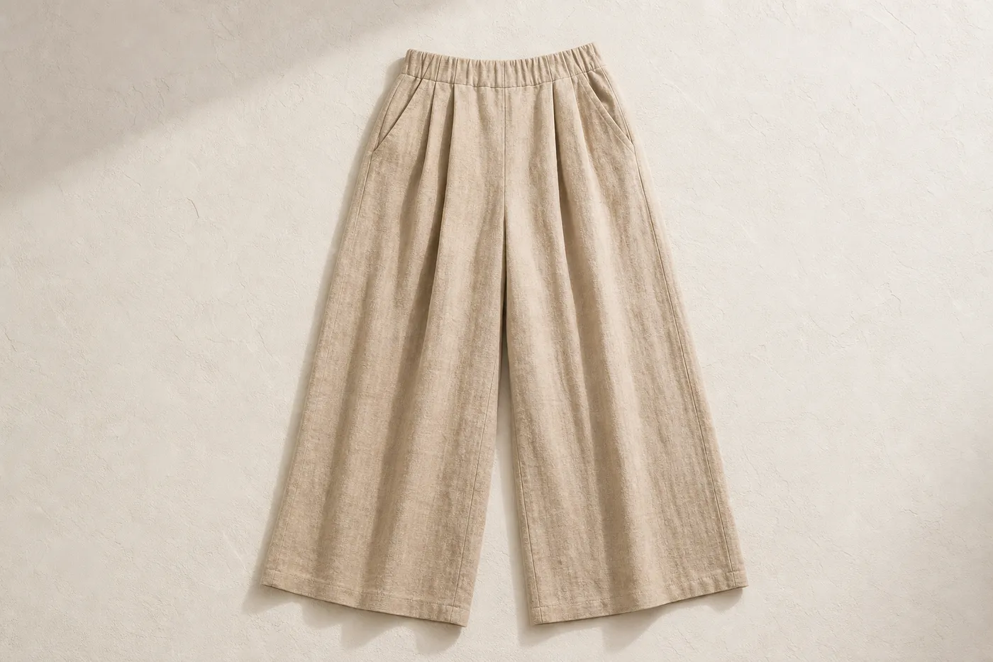 Linen Palazzo Trousers No.03